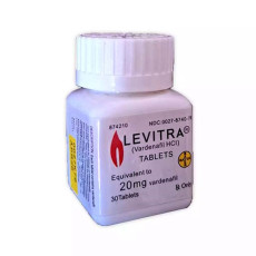 Bottled Levitra 20 mg comprimidos