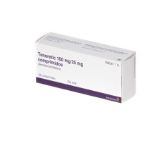 Tenoretic 100+25mg comprimidos