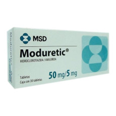 Moduretic 50+5mg comprimidos