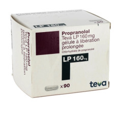 Propranolol SR 160mg cápsulas