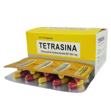 Tetracina 250mg cápsulas