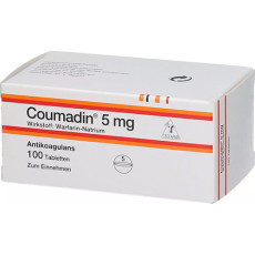 Coumadin 1/2/2.5/5 mg comprimidos