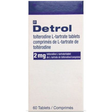 Detrol 1/2/4 mg comprimidos