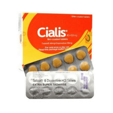 Extra Super Cialis 40+60 mg comprimidos