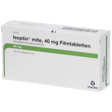 Isoptin 40/80/120/240 mg comprimidos