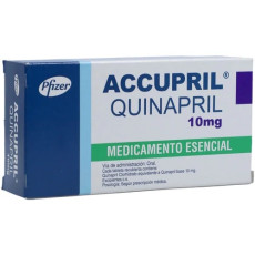 Accupril 10 mg comprimidos