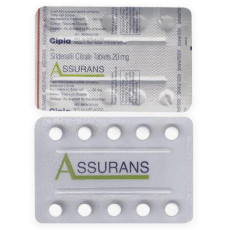 Assurans 20 mg comprimidos