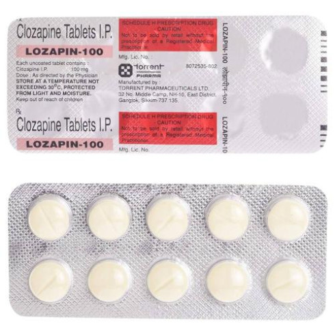 Clozapina 25/50/100 mg comprimidos
