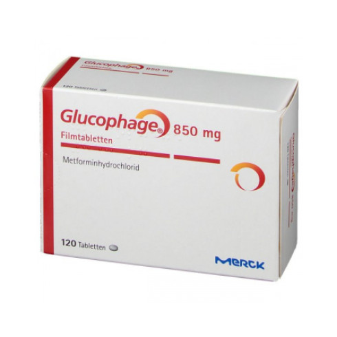 Glucophage 250/500/850/1000 mg comprimidos