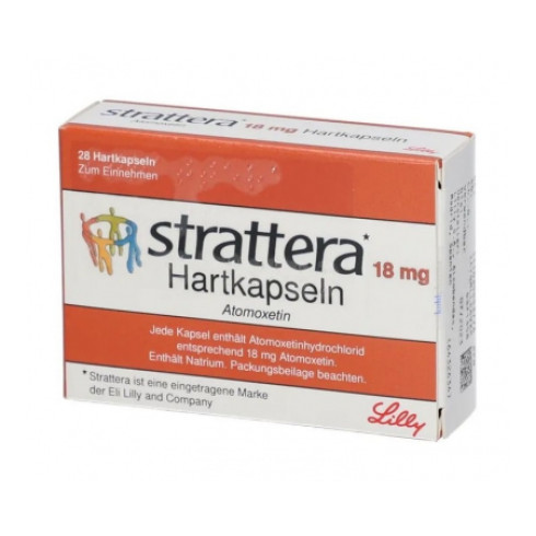 Strattera 10/18/25/40 mg comprimidos
