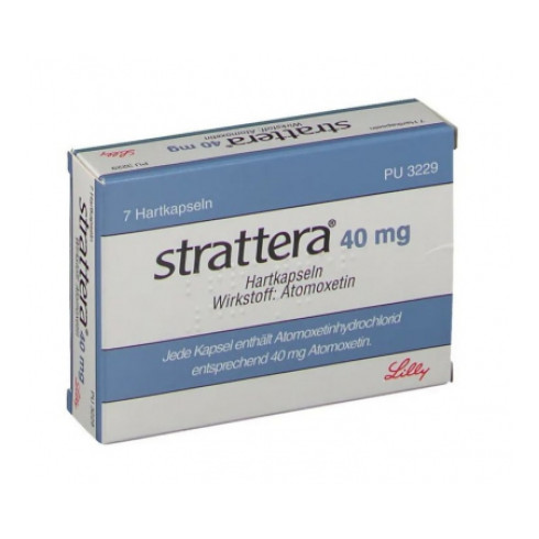 Strattera 10/18/25/40 mg comprimidos