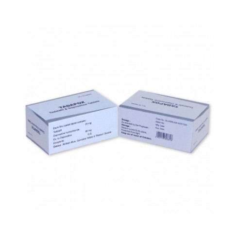 Tadapox 20+60 mg comprimidos